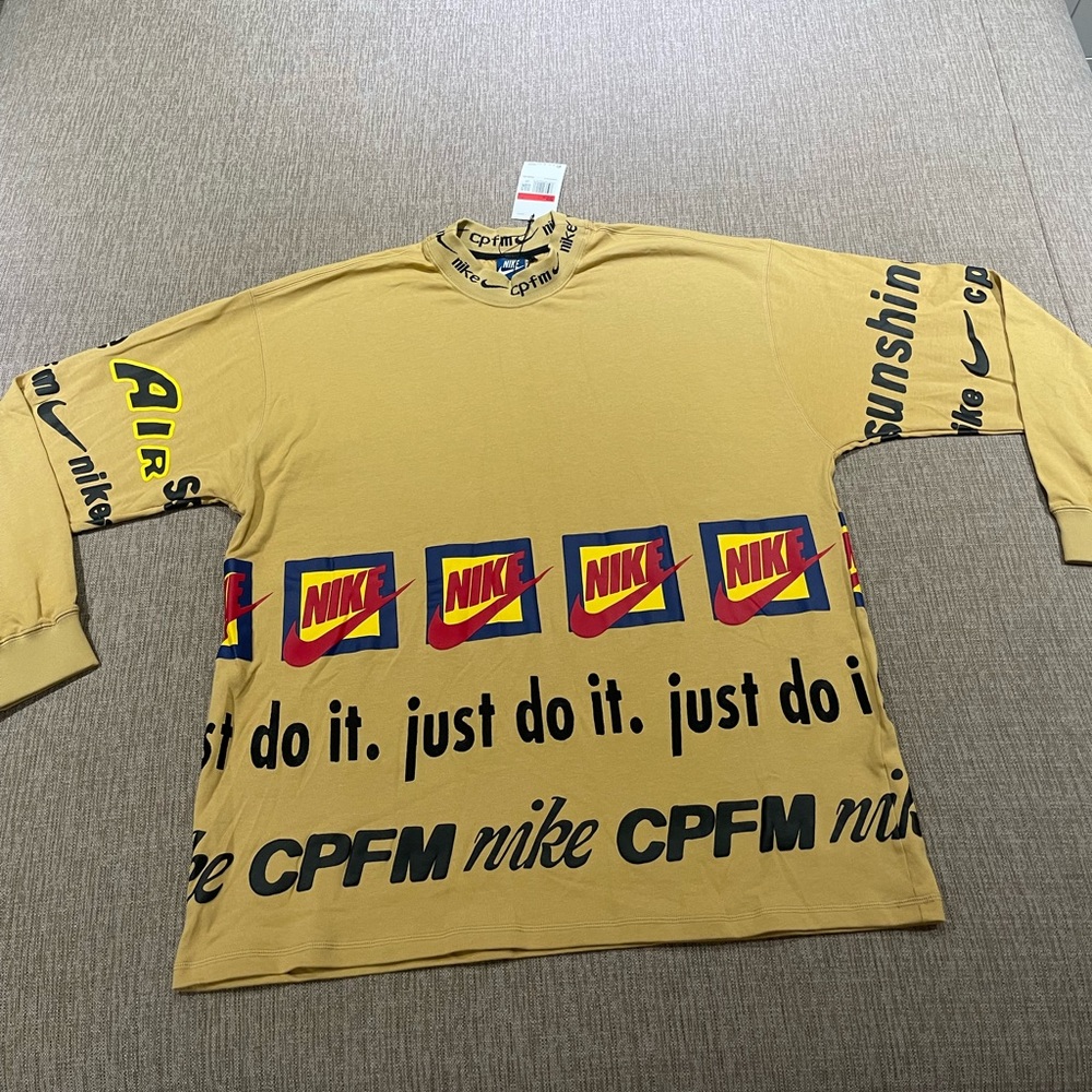 Nike x Cactus Planet Flea Market Long Sleeve Tee “Mustard”